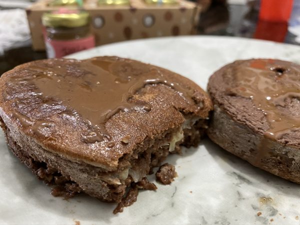 BOLO DE BANANA COM CACAU